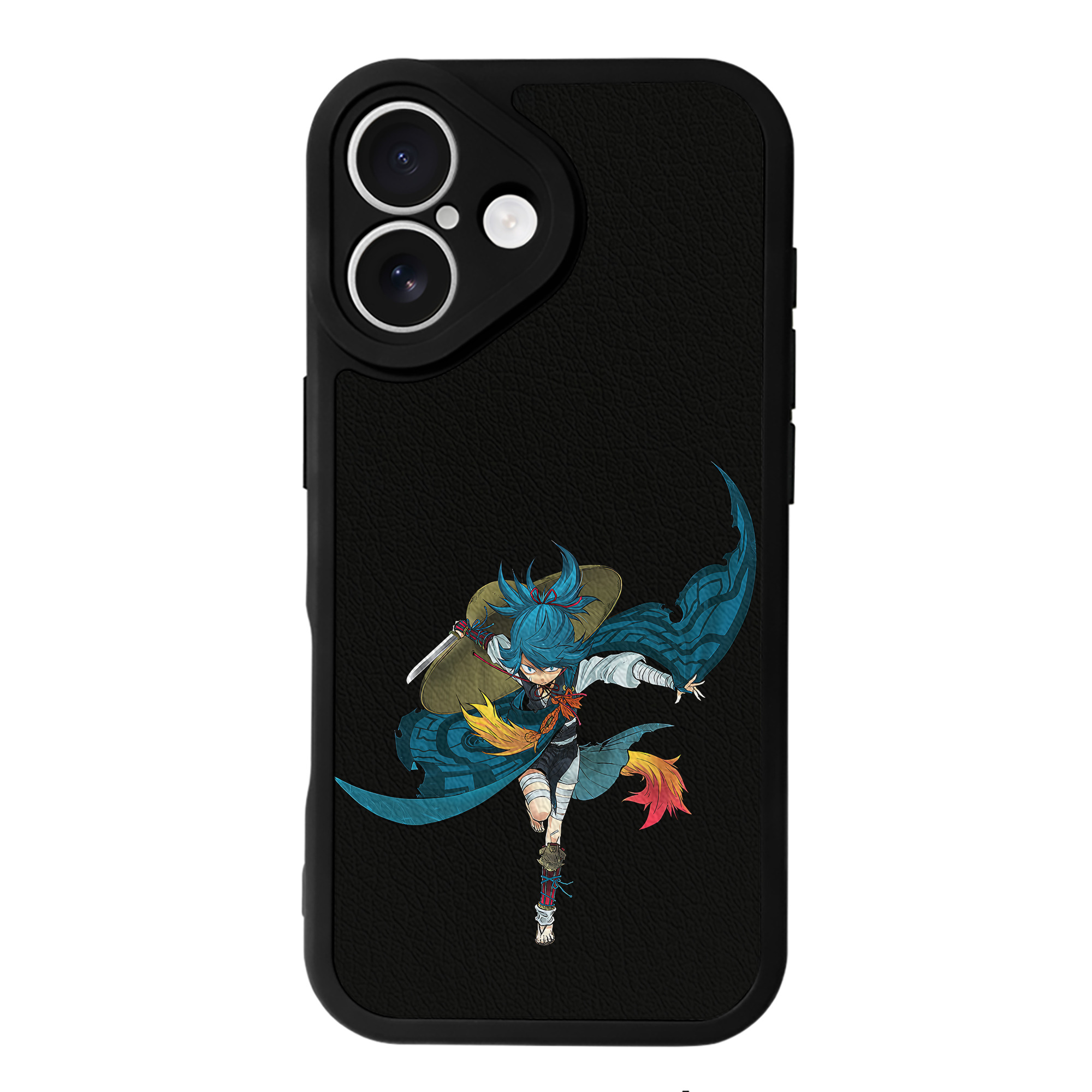 （画像用） 刀剣乱舞 Touken Ranbu 【iPhone 16シリーズ対応】シリコンスマホケース（レザー調） 材質：シリコン